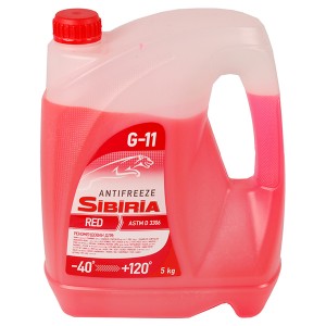 Антифриз SIBIRIA -40 10кг красный